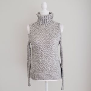 American Rag Turtleneck Sweater Gray Small